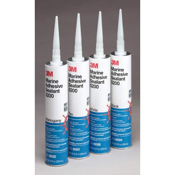 10 oz. White 5200 Marine Adhesive Polyurethane Sealant (2-Pack)