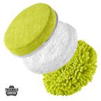 6 in. 3-Piece Microfiber Cleaning Kit for RYOBI P4500 and P4510 Scrubber Tools