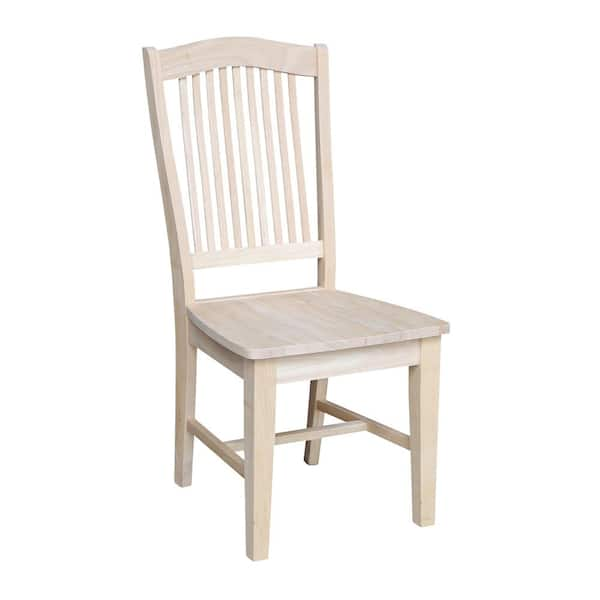 International Concepts Stafford Unfinished Wood Dining Chair (Set of 2)