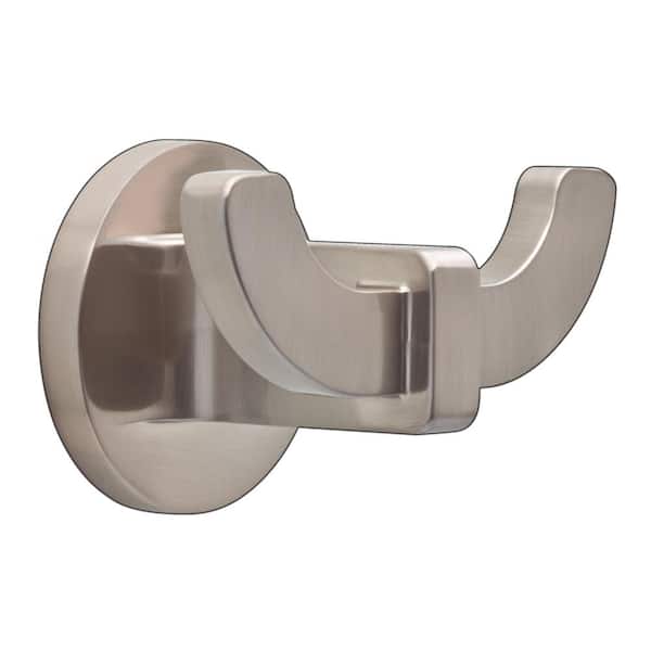 Delta Mandolin Double Towel Hook in SpotShield Brushed Nickel