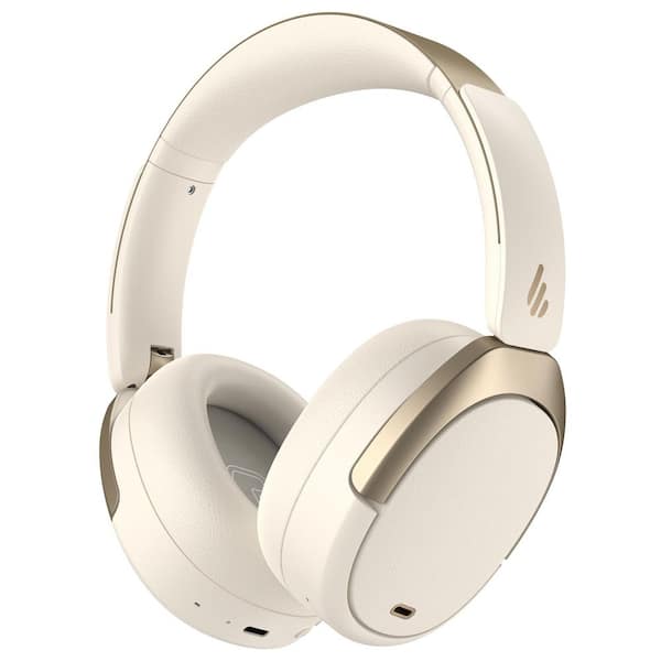 Ivory Wireless Bluetooth Active Noise Cancelling Over the Ear Hi-Res Audio Headphones with Microphone, WH950NB