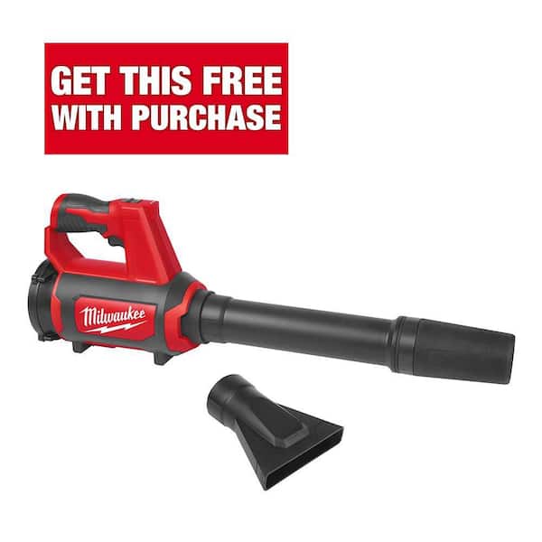 Milwaukee M12 12V Lithium-Ion Cordless Compact Spot Blower (Tool-Only)