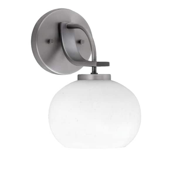 Unbranded Olympia 1-Light Graphite Wall Sconce