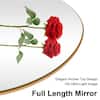 Sxiawe 28x71 Classic Arched Gold Full Length Mirror