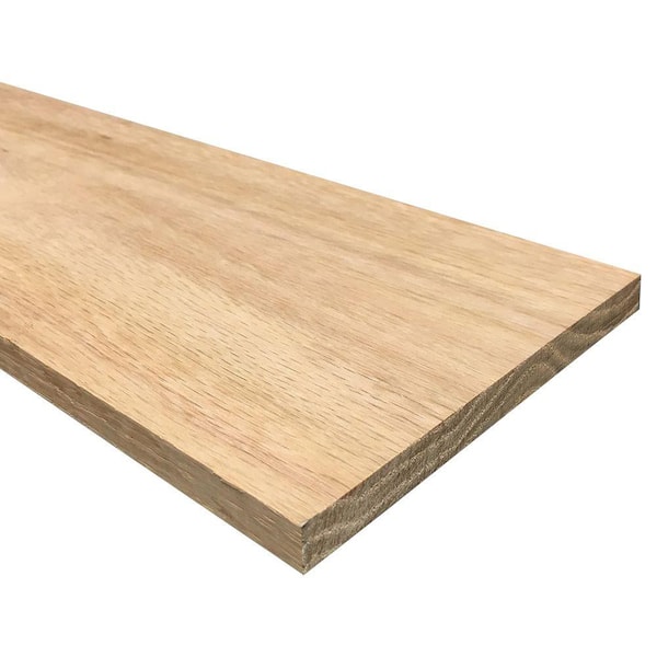 Weaber 1/2 in. x 6 in. x 3 ft. S4S Oak Board