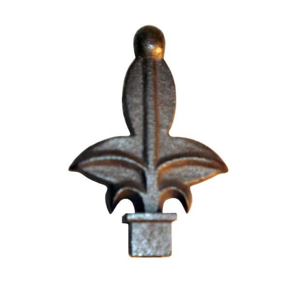 Der Fung Co Inc Jc-013 1 in. x 1 in. Galvanized Steel Spear Point