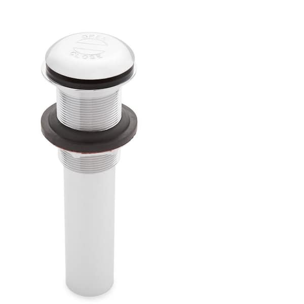 1-1/2 in. Flat Dome Pop-Up Bathroom Drain