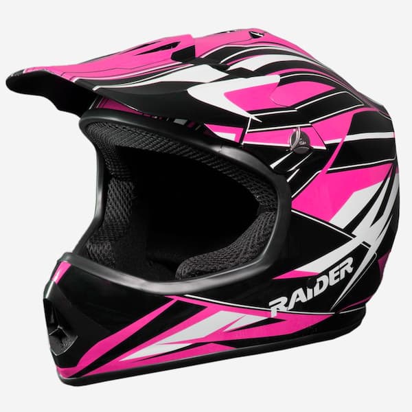 Raider Large, GX3 Youth Pink MX Helmet
