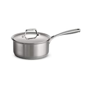 Gourmet Prima 3 qt. Stainless Steel Sauce Pan with Lid