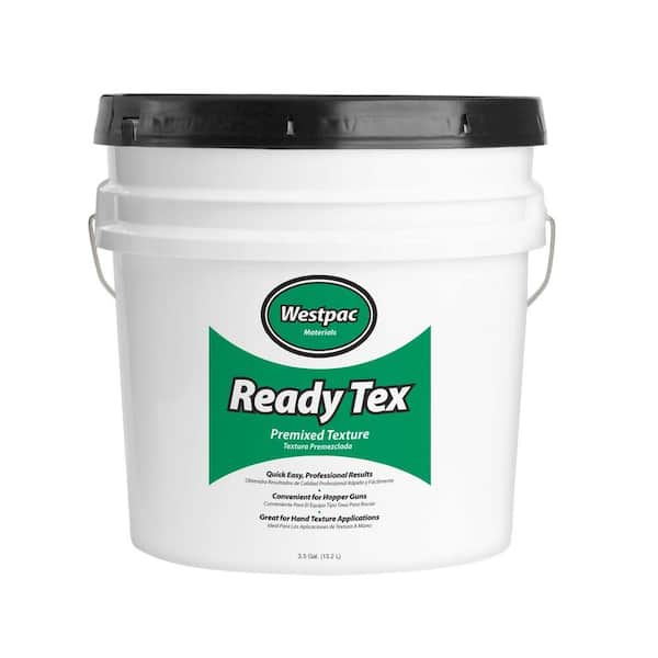 Westpac Materials 3 5 Gal Ready Tex Pre Mixed Wall And Ceiling Texture 55620h - Wall And Ceiling Texture Home Depot