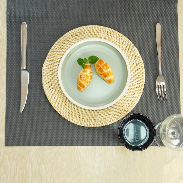 Original Food Catching Placemats For Round Table Only