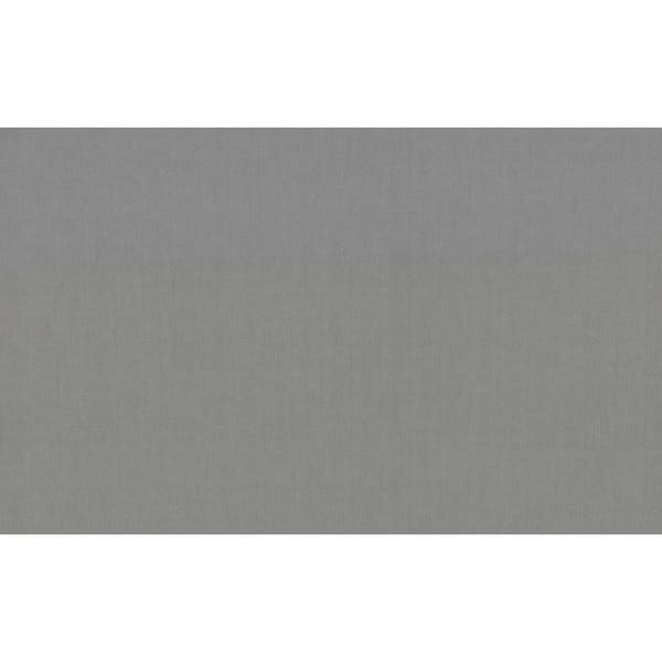 York Wallcoverings Grey Metallic Panama Weave Vinyl Wallpaper, 26 in. x 30 ft.