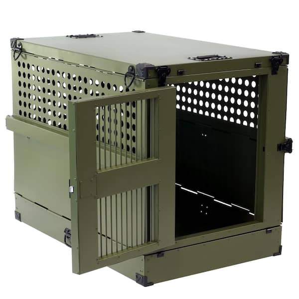 DOG DEPT コンテナ Military Surplus Garrett Working Dog Kennel w/ Heat & A/C