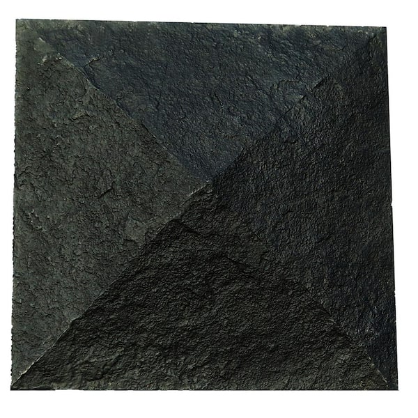 NextStone Sandstone 18 in. x 18 in. Onyx Faux Polyurethane Stone Column Wrap Cap