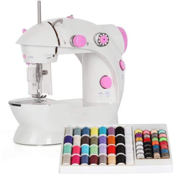 PC/タブレット PC周辺機器 Top-Range Sewing Machine with Bobbins and Sewing Thread, Dual 