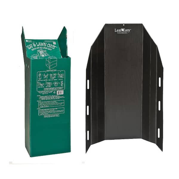CHUTE COMPRESSES LAWN REFUSE TO SAVE ON BAGS Set of 10 Lawn and Leaves Bags Bundled w/Leaf Chute DURABLE AND EASY TO USE 