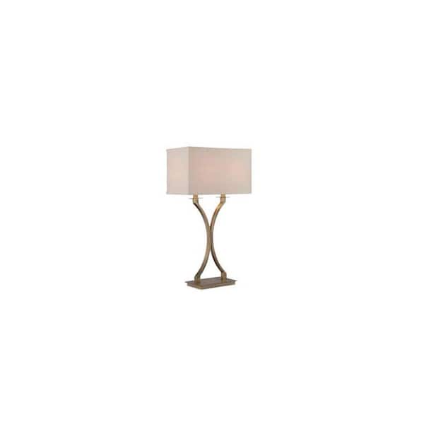Filament Design 29 in. Antique Brass Table Lamp
