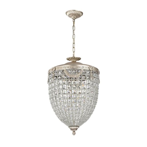 アクセサリー EDIFICE ACCENT glass holder (SILVER) Edvivi Sonoma 4-Light 17.75 in. Antiqued Silver Glam