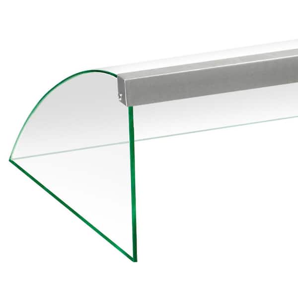 9-Hot Dog Roller Machine Clear Cover - Tempered Glass Sneeze Guard