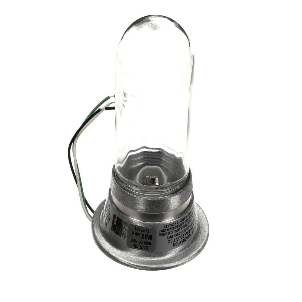 Incandescent Light Fixture With Glass Globe And Hood, 120 V, 100 Watt Max price history on PriceWatchPro