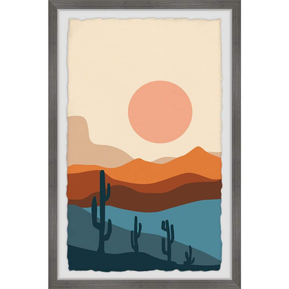 Oasis Valley by Marmont Hill Framed Nature Art Print 18 in. x 12 in.