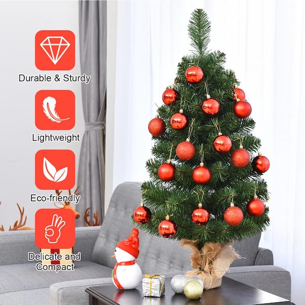 Small decorated christmas trees deals for sale