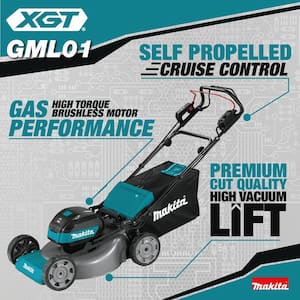 40V max XGT Brushless Cordless 21 in. Walk Behind Self-Propelled Commercial Lawn Mower Kit (8.0Ah)