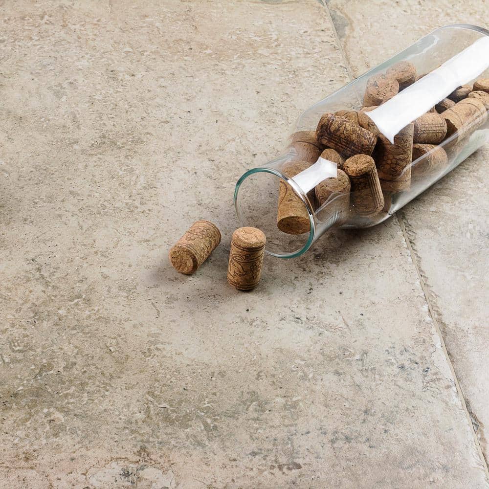 Ravello 12" x 24" Beige Natural Stone Look Porcelain Tile