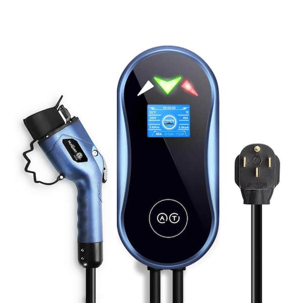 Level 2 Wallbox EV Charging Station - 240-Volt, 40 Amp, NEMA 14-50P, 25 ft. Charging cord, 3 yr Product Warranty