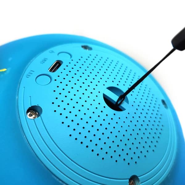 WBM TWS BLE 6.3 in. Multi-Color Indoor Use Earth Lamp With Speaker