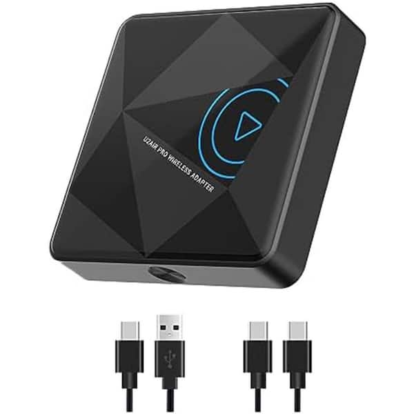 Wireless CarPlay Adapter for iPhone - 2025 Version, Dual-Band WiFi, Low Latency