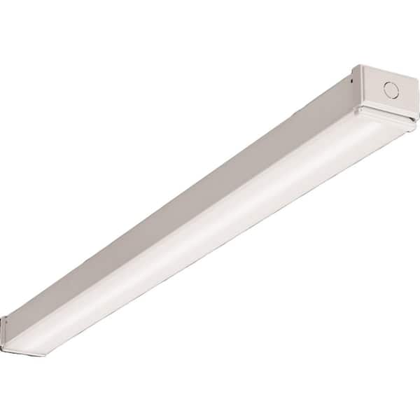 48-Watt 4 ft. White Integrated LED MV 5000 Lumen Surface Mount Strip Light 48-Watt 4 ft. White Integrated LED MV 5000 Lumen Surface Mount Strip Light