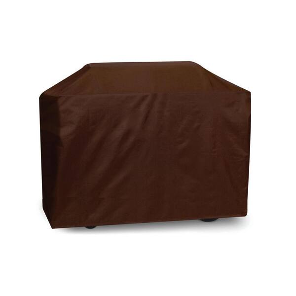 Two Dogs Designs 70 in. Cart Style Grill Cover, Chocolate Brown-DISCONTINUED