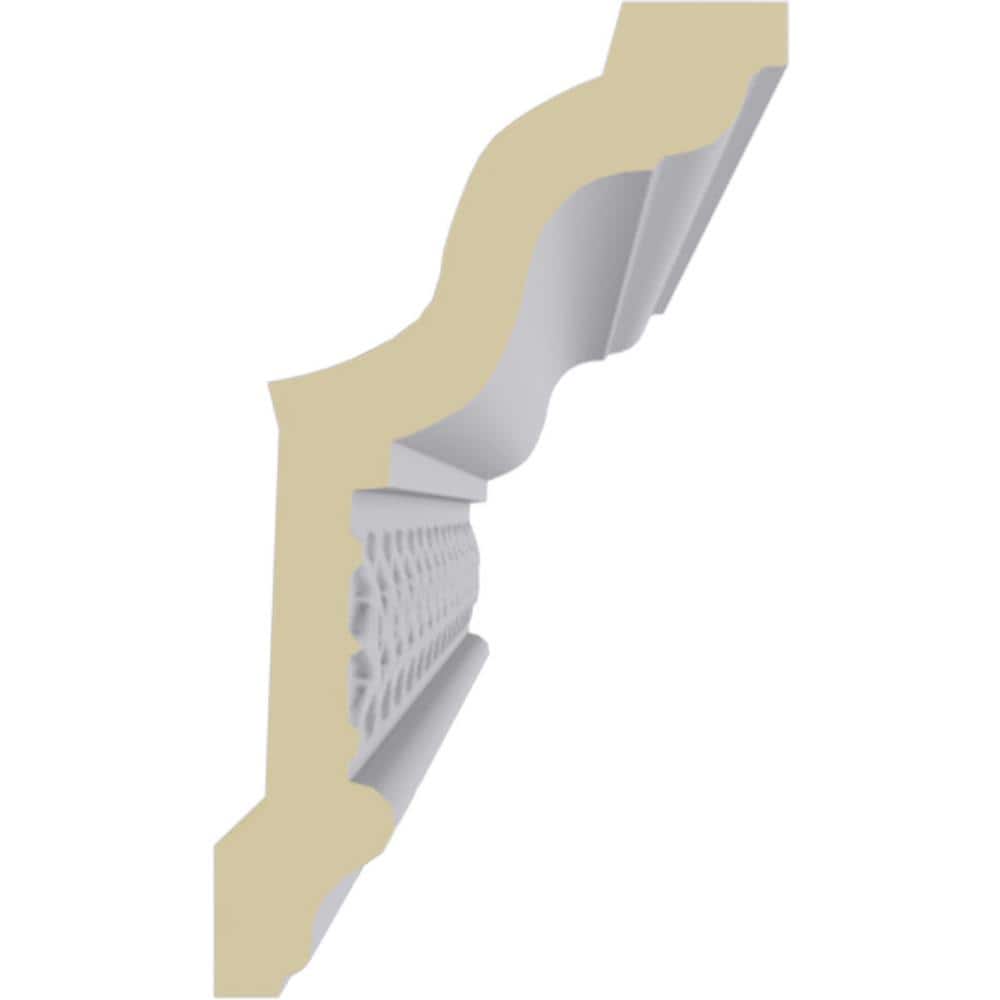 Robin 94.5" Primed Polyurethane Crown Moulding