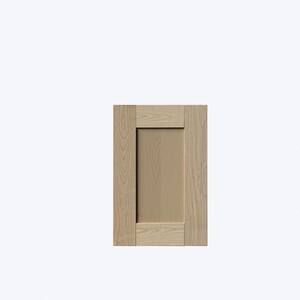 Lancaster Natural Wood Decorative Door Panel 12 in. W x 18 in. H x 0.75 in. D