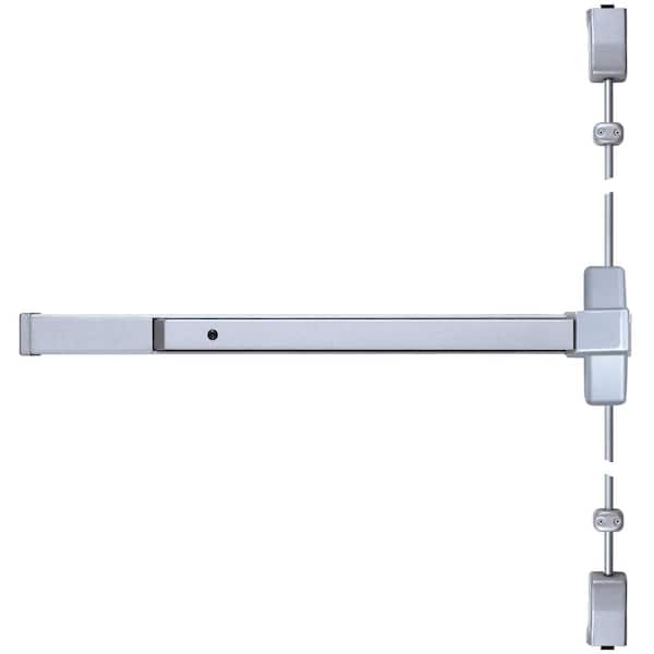 Tell Manufacturing 8400 Series Grade-1 46 in. D Aluminum Vertical Rod Panic Bar