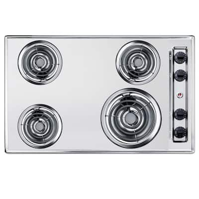 Whirlpool® 30 Electric Cooktop White WCC31430AW