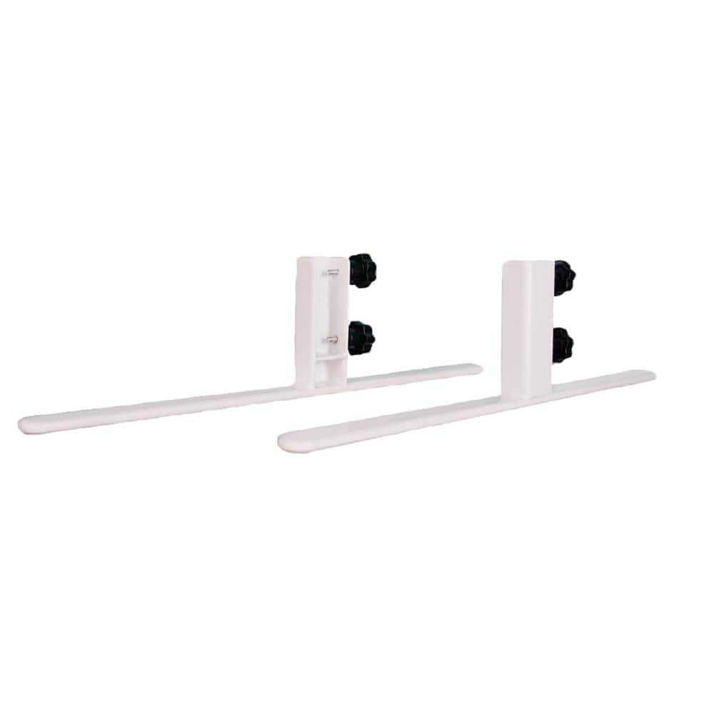Wexstar Leg Stands Pair for Frameless Infrared Wall Heaters. Transforms the Heater into a Stand-Alone Portable Unit.