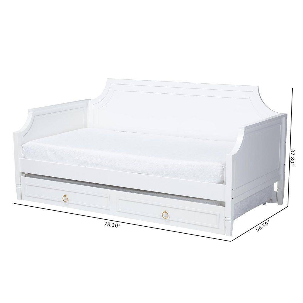 Mariana White Full Daybed with Trundle - thumbnail 8