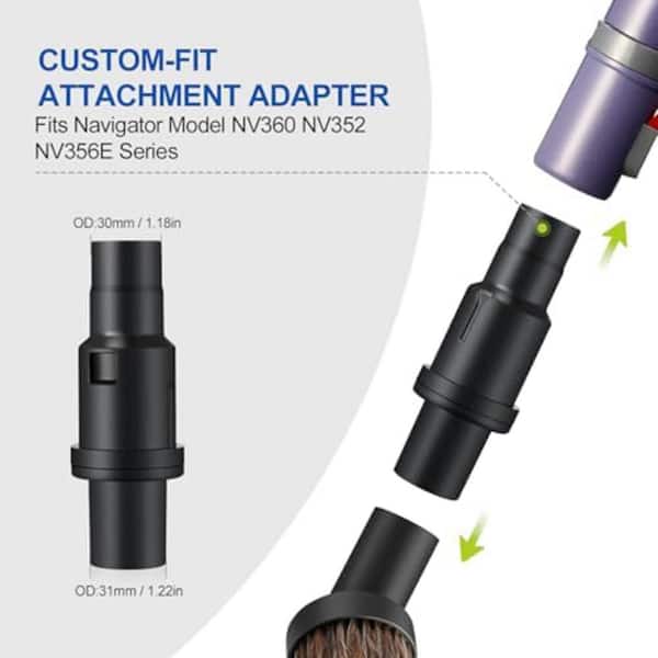 1 1/4 Inch Plastic Vacuum Attachments Kit with 7-in-1 Cleaning