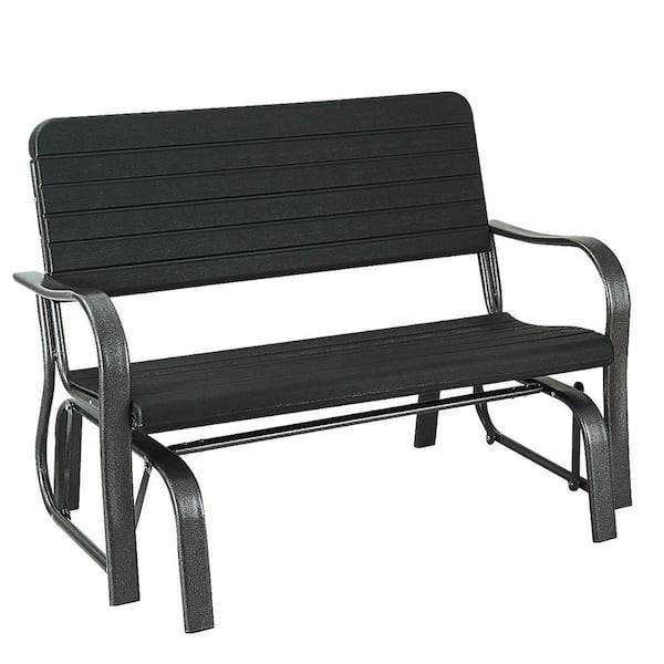 Patio discount gliding bench