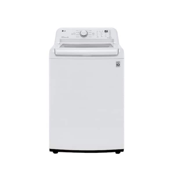 LG 4.3 Cu. Ft. Top Load Washer in White with 4-Way Agitator 