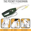 Ronco Pocket Fisherman All-in-One Portable Rod and Reel Combo Spin Casting  Bonus