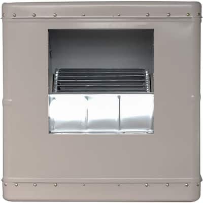 4600 CFM Side-Draft Wall/Roof Evaporative Cooler for 1700 sq. ft. (Motor Not Included)