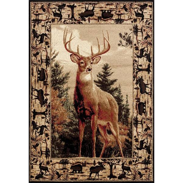 United Weavers Woodside Regal Pride Multi 2 ft. x 7 ft. Area Rug