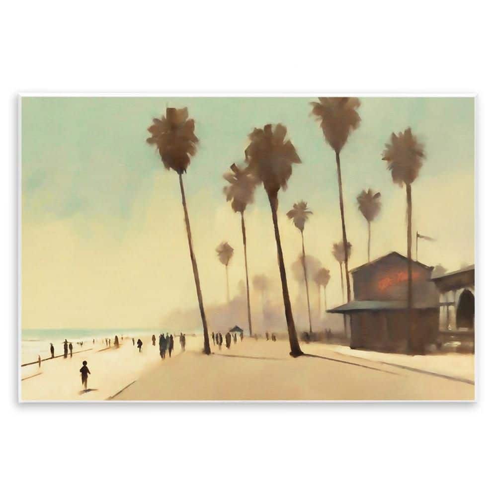 Tropical Promenade Landscape by Noah Bay Unframed Nature Graphic Art Print 10 in. x 15 in. price history on PriceWatchPro
