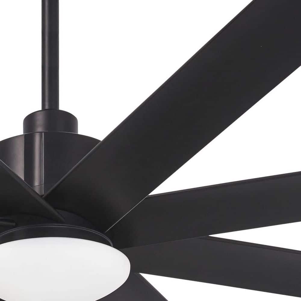 Slipstream 65" Coal 8-Blade Smart LED Ceiling Fan with Remote