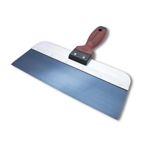 12 in. x 3 in. Blue Steel Tape Knife with DuraSoft Handle
