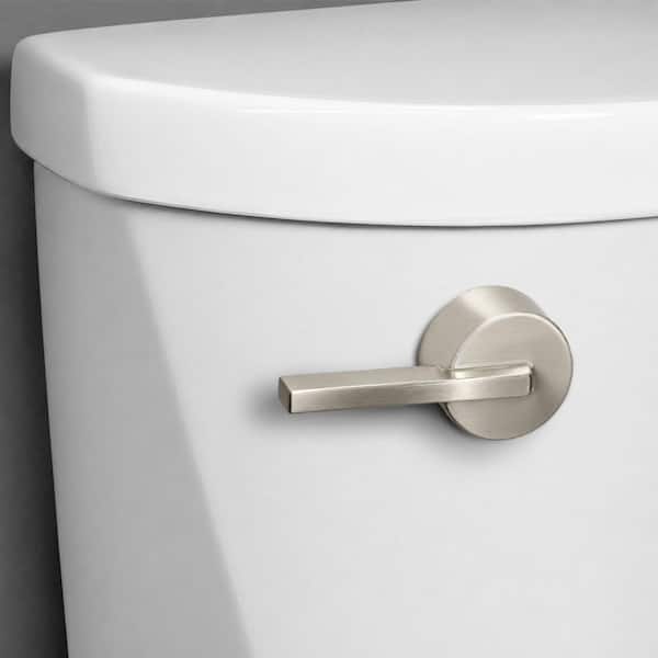 StrongARM Toilet Handle and Lever - Fit Front, Side, Angled, Left and Right Mount Toilet - Brushed Nickel, Contemporary