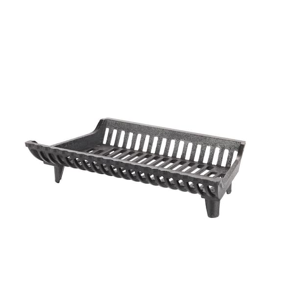 Liberty Foundry 22 in. Cast Iron Heavy-Duty Fireplace Grate with 2 in. Clearance